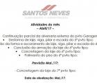 Atividades do mês de Abril