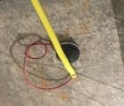 Instalação dos detectores de fumaça