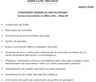 Sequência de Serviços