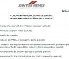 Sequência de Serviços