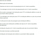 Sequência de Serviços (continuação)